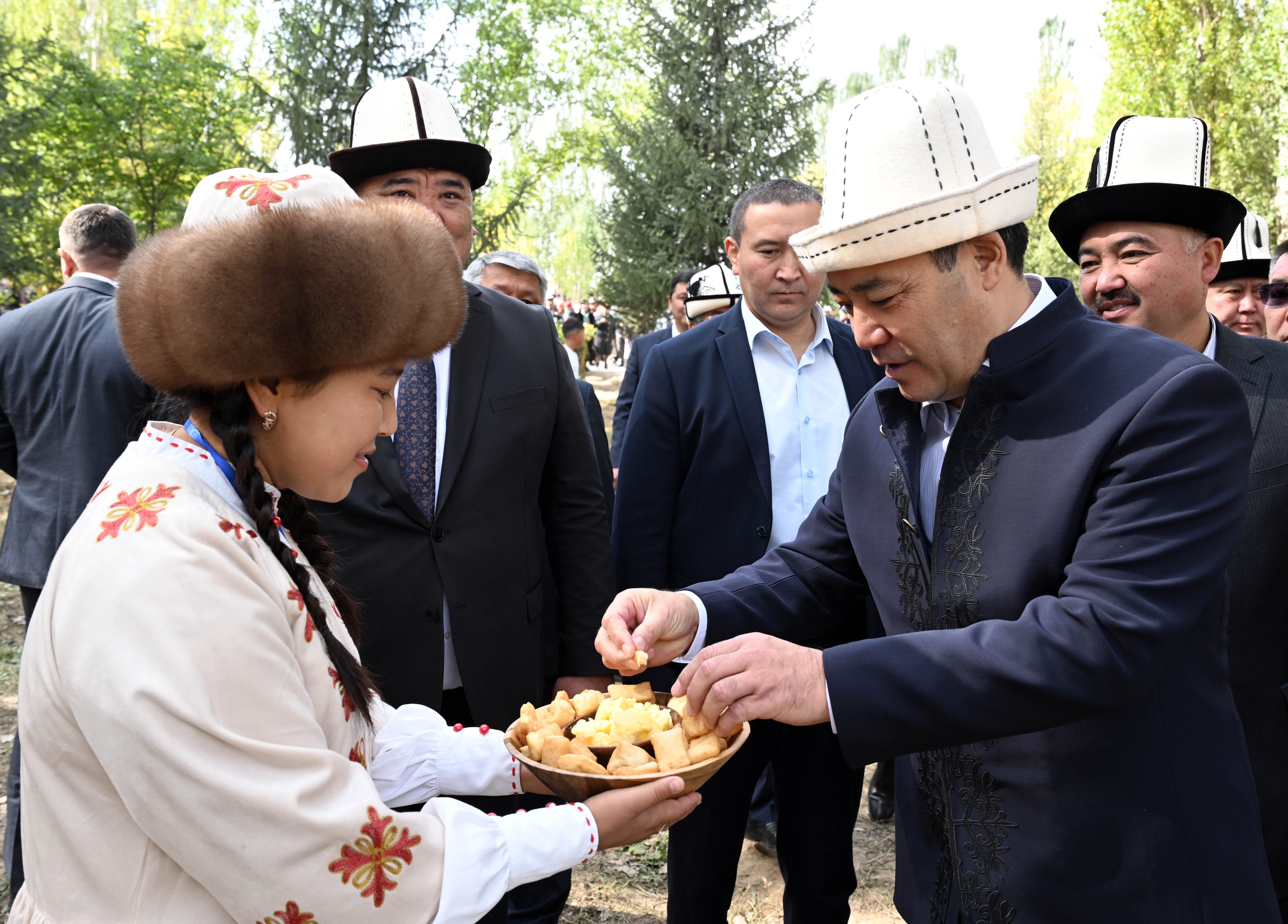 President Sadyr Japarov unveils transformed Ormon Khan Park amidst grand celebrations 